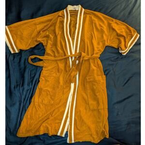 Vintage 70's Beinninsons Kimono Velour Robe One Size